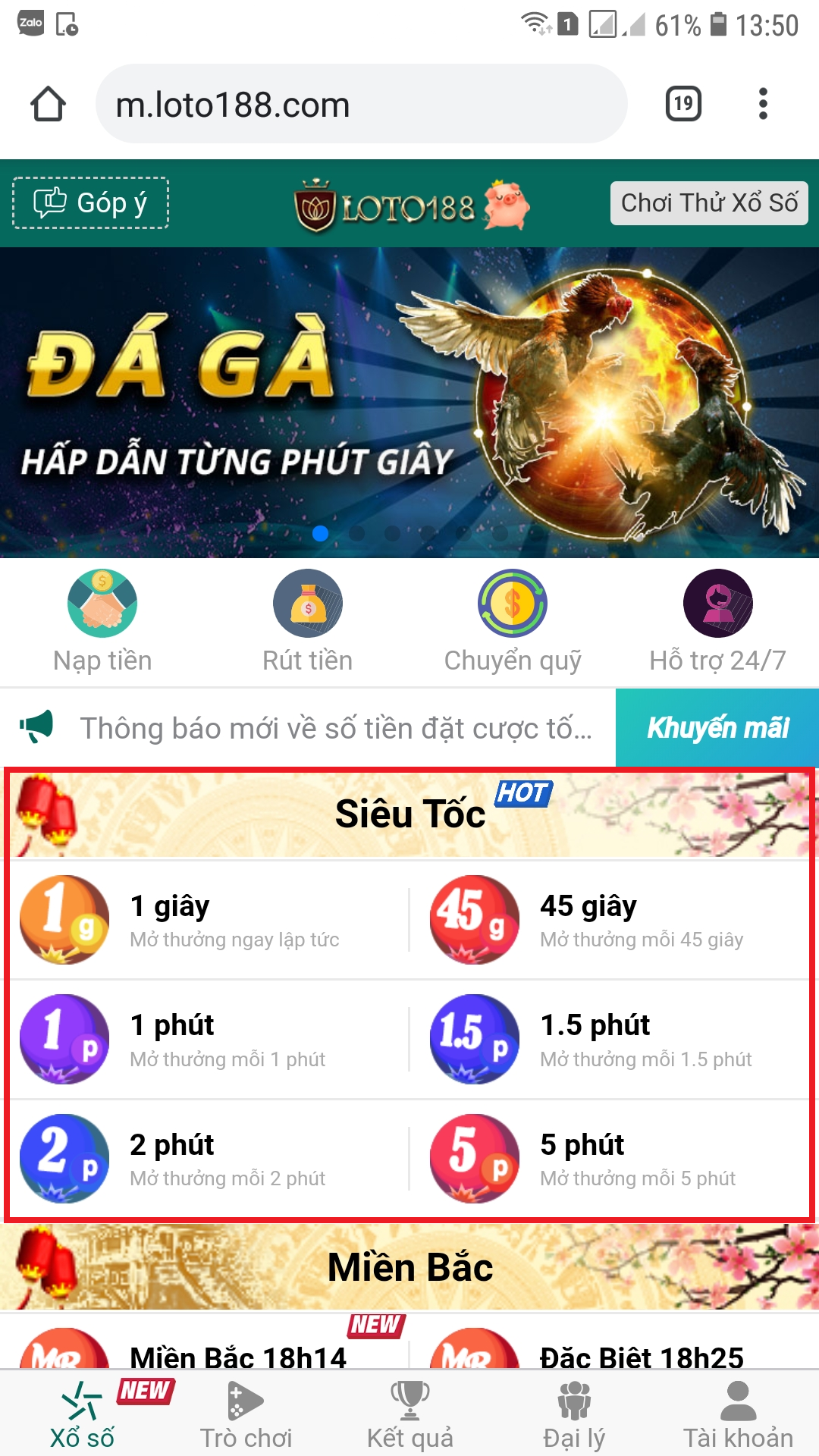 Xổ số siêu tốc - Hướng dẫn chơi xổ số nhanh tại nhà cái Loto188 Xổ số siêu tốc - Hướng dẫn chơi xổ số nhanh tại nhà cái Loto188