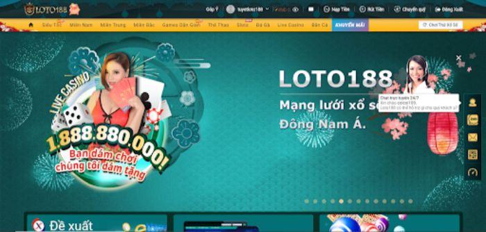 Loto188 - Địa chỉ chơi game trực tuyến uy tín hàng đầu khu vực