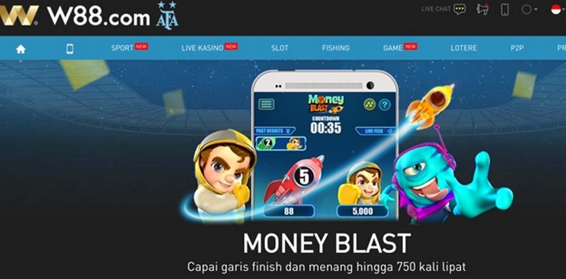 Game Money Blast W88 1